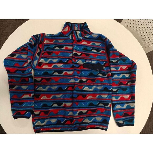 Patagonia Synchilla Aztec Fleece Pullover Men’s Medium - Picture 1 of 6